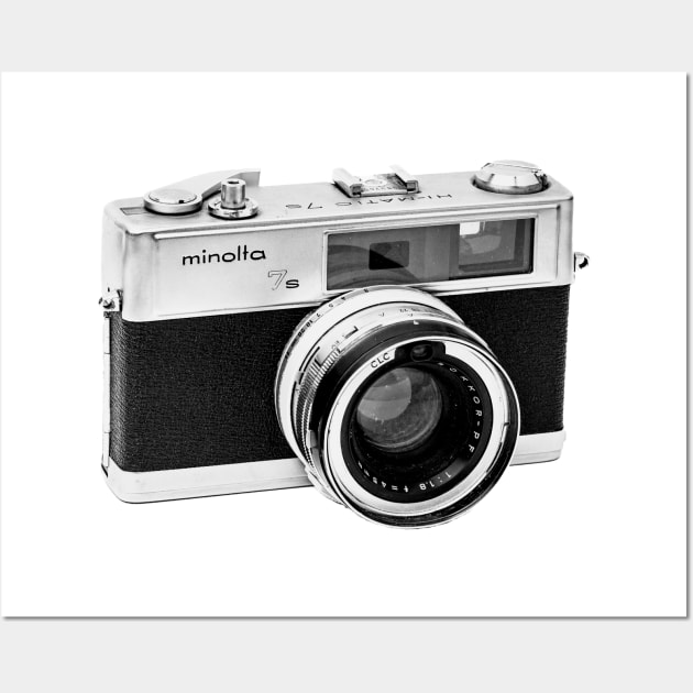 Vintage 1960s Rangefinder Camera Wall Art by DecPhoto